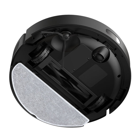 Tapo RV30 MAX - Robot Aspirador con 5300Pa, Doble Navegación LiDAR+IMU, Tasa de Recogida de Polvo Superior al 97%, IQ+ Smart Cleaning, Mapeo 3D, Control por Voz y App,sin Base de autovaciado,Negro