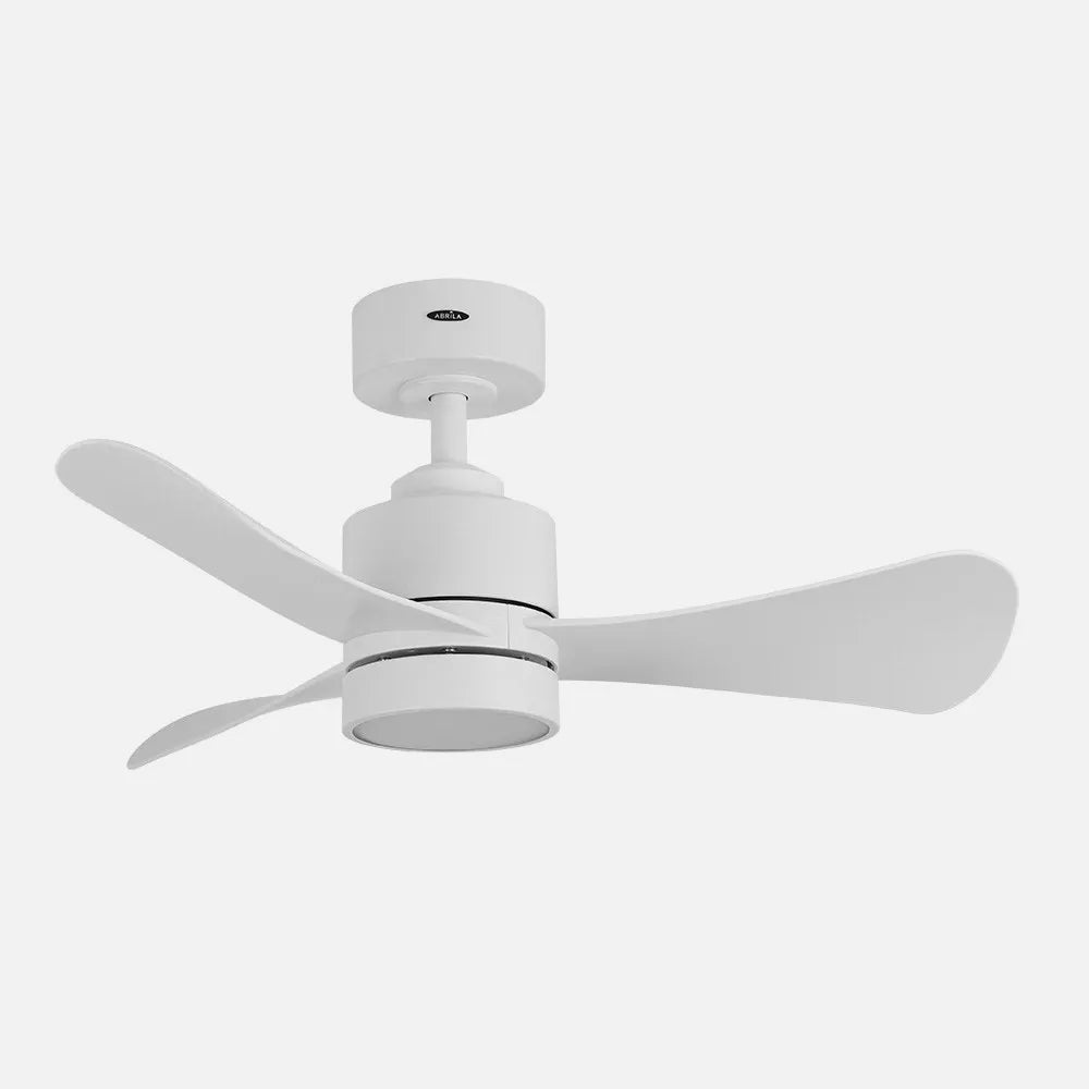 Ventilador de techo DC Zepelin 18w 1900lm Blanco 3 aspas 91 de diámetro 3000-4000-6500K Remoto, memoria Y Temporizador