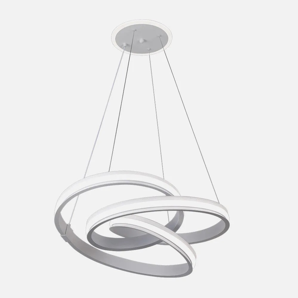 Lámpara Colgante Free Blanco 161w 3000-4000-6000k 13416lm C/luz Ambiente Remoto Y Regulación de intensidad Regx55x55cm