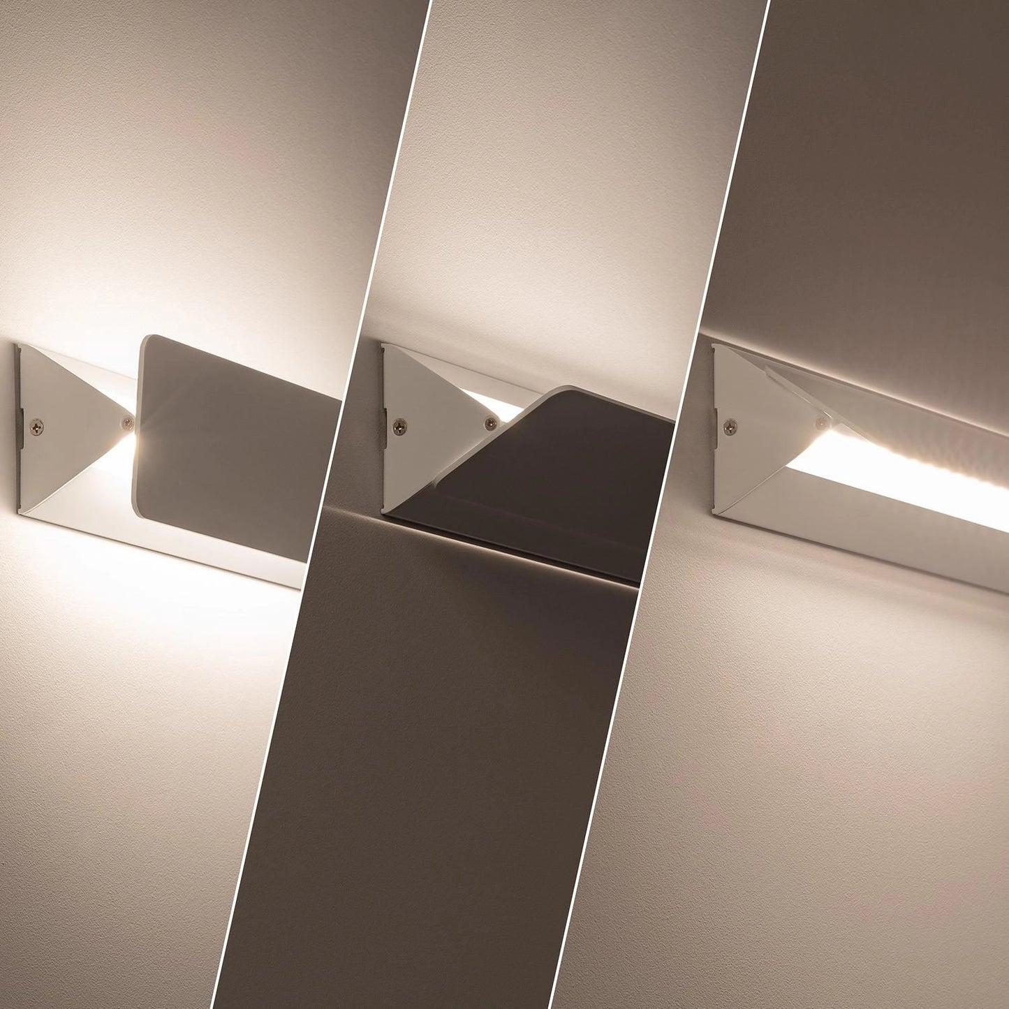 Aplique de Pared LED 10W de Aluminio Temis Blanco