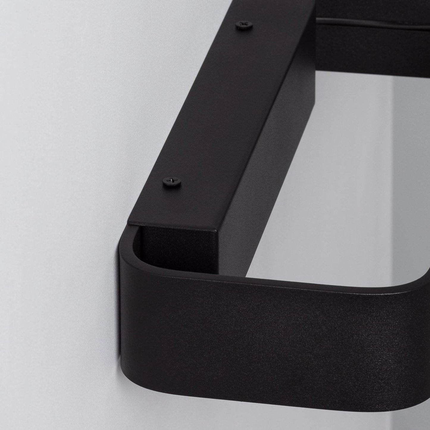 Aplique de Pared LED 9W de Aluminio Deves Negro