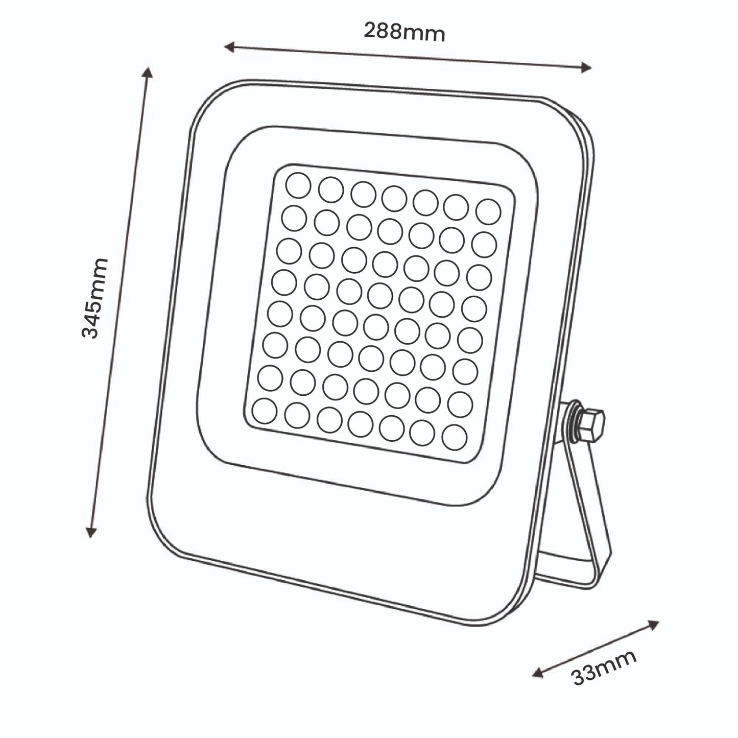 Foco Proyector LED SMD 200W 24000LM Chip Osram Mini On Plus Regulable IP65