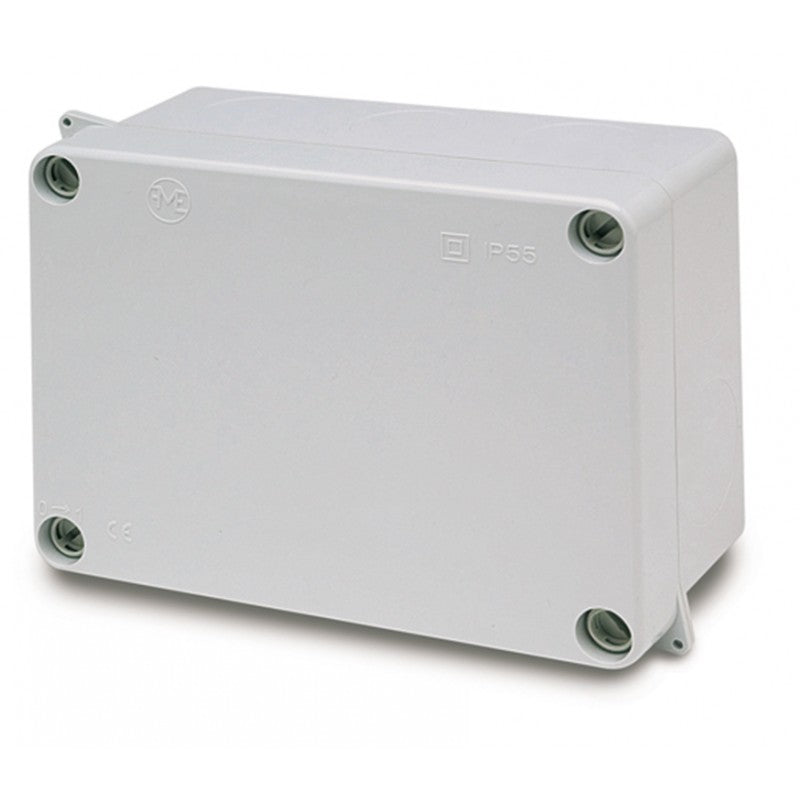 Caja ciega libre halogenos 120x160x72 tapa tornillo 1/4 vuelta ip55