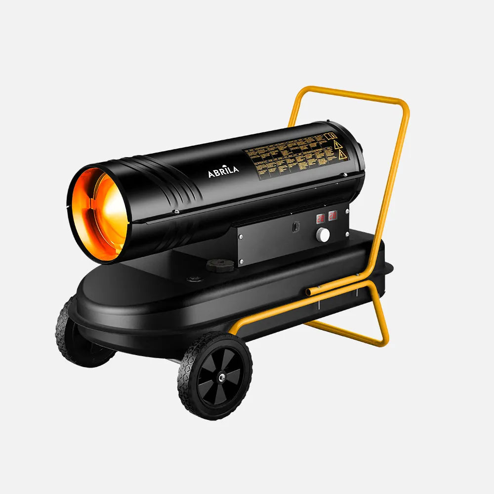 Cañón de Aire Caliente a Gasóleo Alpine 30kW - Con Control de Temperatura y Depósito 33L | 59.5x80.5x48 cm