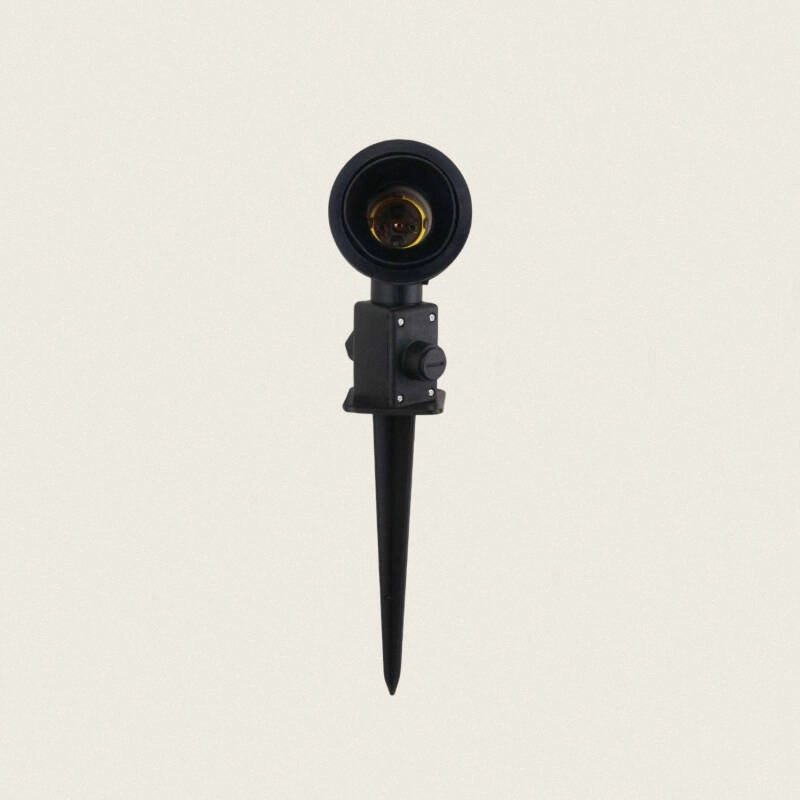 Foco Exterior con Pincho Alcorisa para Bombilla E27
