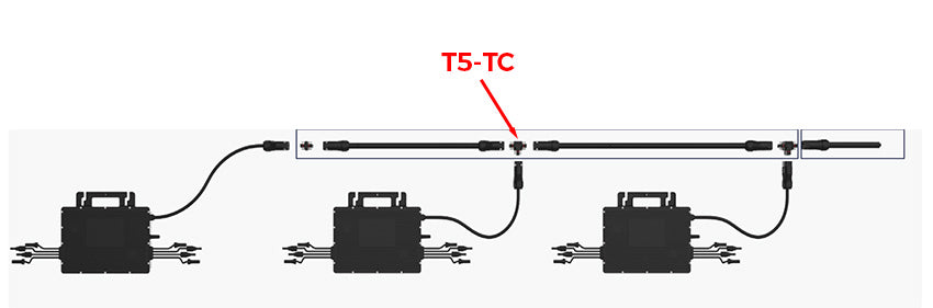 Conector troncal Flex-T5 (T5-TC)