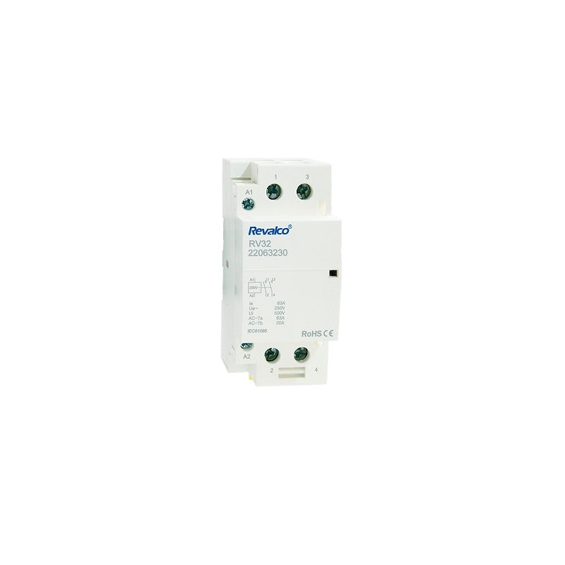 CONTACTOR MODULAR 2MOD 2P 63A 230V 2NO