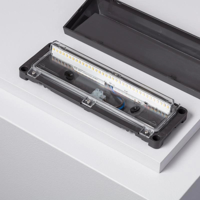Baliza Exterior LED 2W Superficie Pared Antracita Chester