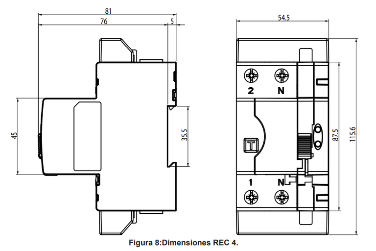 DIFERENCIAL AUTOREARMABLE CIRCUTOR 2P P26A21.