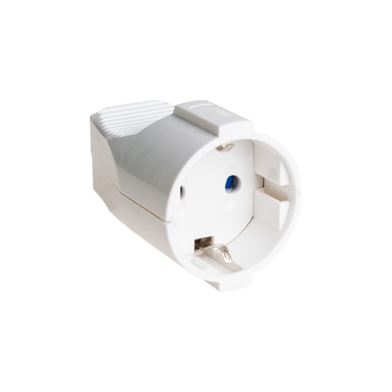 BASE MOVIL 2P+T,16A 250V COLOR BLANCO.