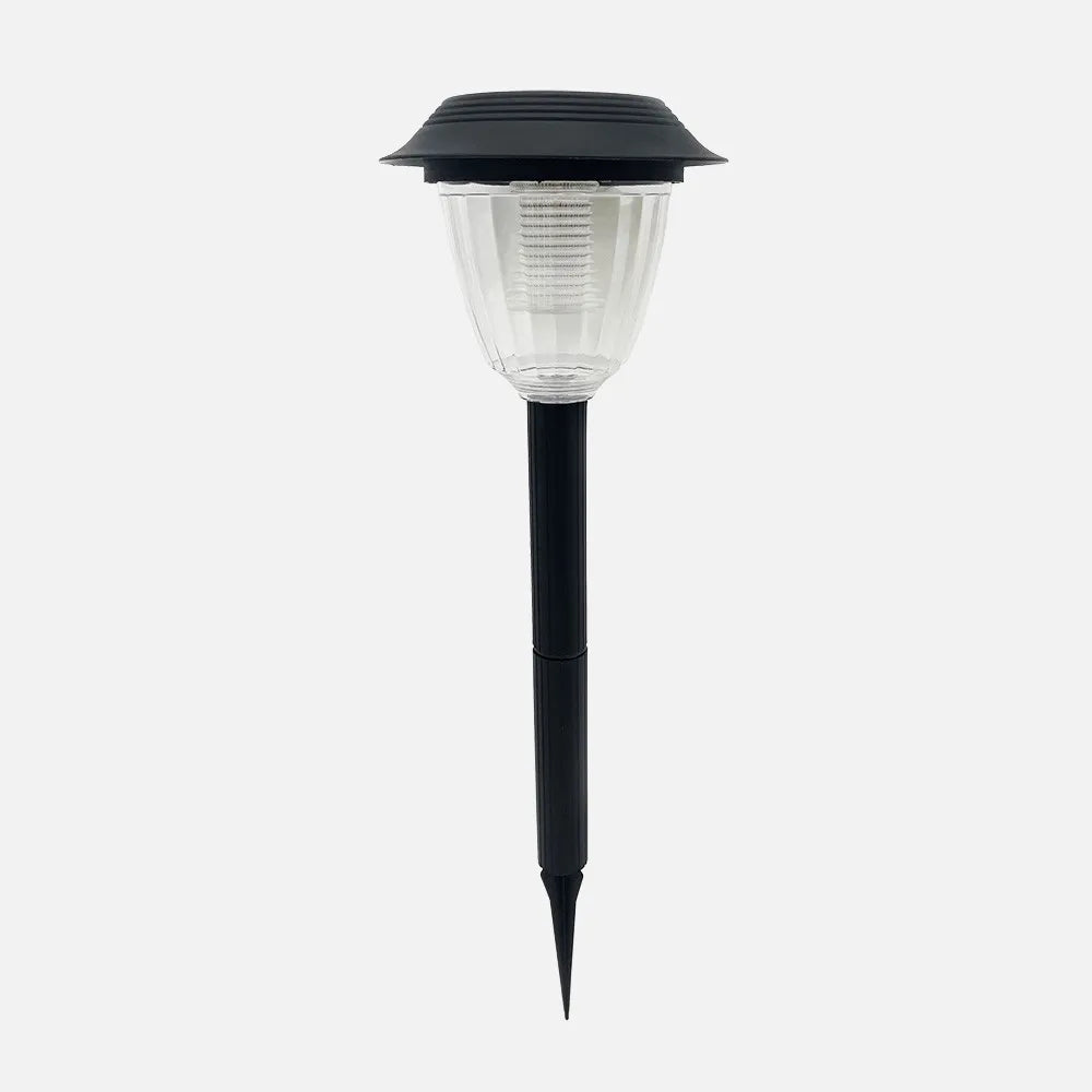 Pincho ext. solar 5000k 50lm kira negro ip65 31/43,5x13x13 cm carga5-6h uso 6-8h