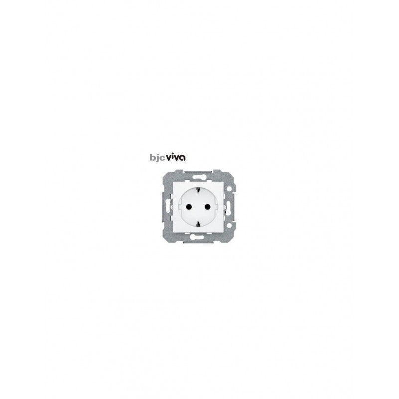 BJC VIVA Enchufe Schuko 16A Blanco