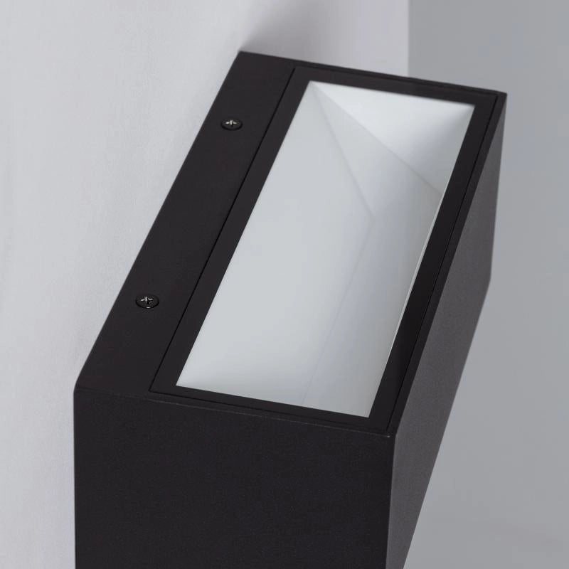Aplique de Pared Exterior LED 18W de Aluminio Iluminación Doble Cara CCT Seleccionable Gropius