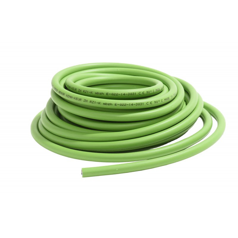 Rollos Manguera Eléctrica Verde