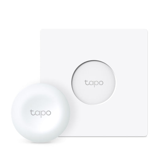 Tapo TP-Link S200D Interruptor Regulador Intensidad de Luz WiFi Inteligente, Control a Distancia, Pila de Larga Duración, Fácil Montaje, Requiere Hub