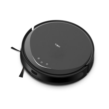 Tapo RV20 MAX – Robot Aspirador y Friegasuelos 4 en 1, Ultrasucción 5300Pa, Navegación LiDAR MagSlim, Limpieza Inteligente IQ+, Diseño Ultrafino 83mm, Limpieza Personalizable con App, Alexa y Google