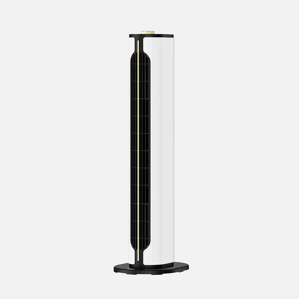 Termoventilador Vertical Ceramico Ptc 1500w Canada Blanco/negro 2portencias 3funciones Termost.seg.antivuelco 61,5x18x18cm