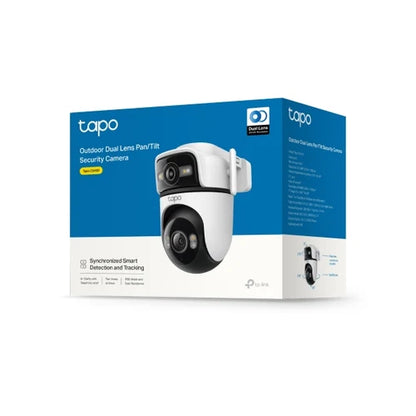Cámara Exterior Doble Lente Tapo C545D | 2K+2K y Cobertura 360°