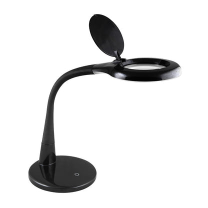Flexo LED Negro 8W 595LM Cabezal Flexible y Orientable