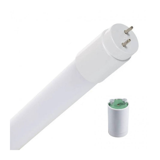 Tubo LED T8 1200 mm Stak 18W Cristal Conexión Un Lateral 6000K