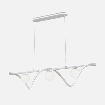 Lámpara Colgante Century Blanco 151w 3000-4000-6000k 12590lm C/luz Ambiente, Remoto, Regulación de intensidad Regx120x26cm