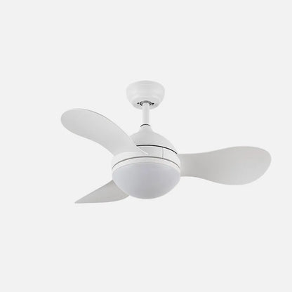 Ventilador de techo DC Solido 24w Blanco 3 aspas 91 de diámetro 2640lm 3000k,4000k,6500k Control Remoto + memoria + temporizador