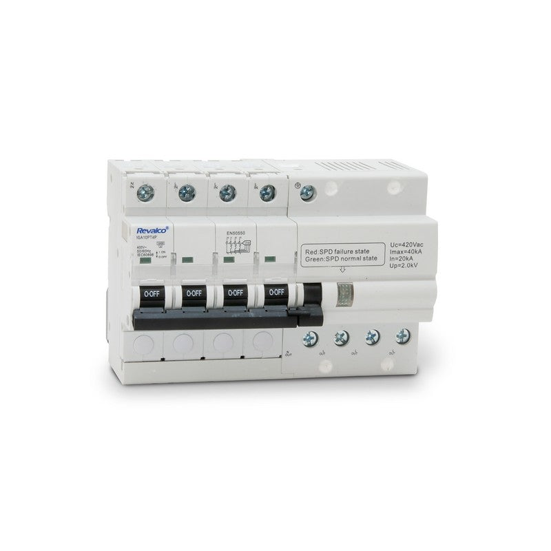 IGA 4P 40A C 10KA PROT SOBRETENSIONES PERMANENTES + TRANSITORIAS TRIFASICO EN-50550