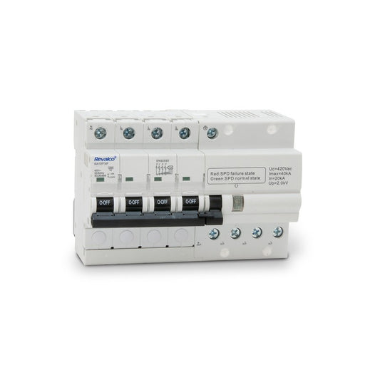 IGA 4P 40A C 10KA PROT SOBRETENSIONES PERMANENTES + TRANSITORIAS TRIFASICO EN-50550