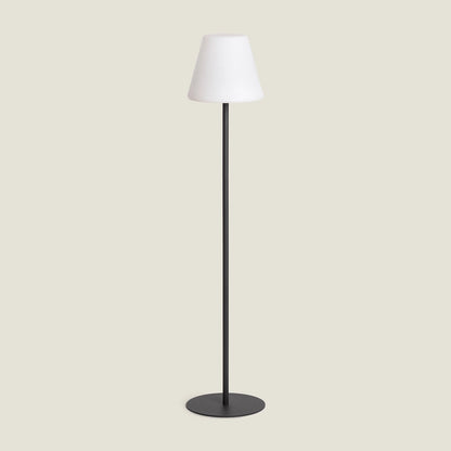 Lámpara de Pie Exterior de Metal LED Solar Larso