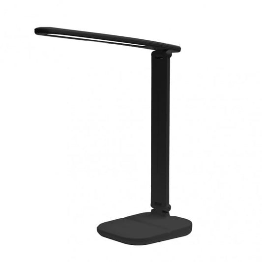 Flexo LED Negro 7W Regulable 525LM CCT Plegable y Táctil