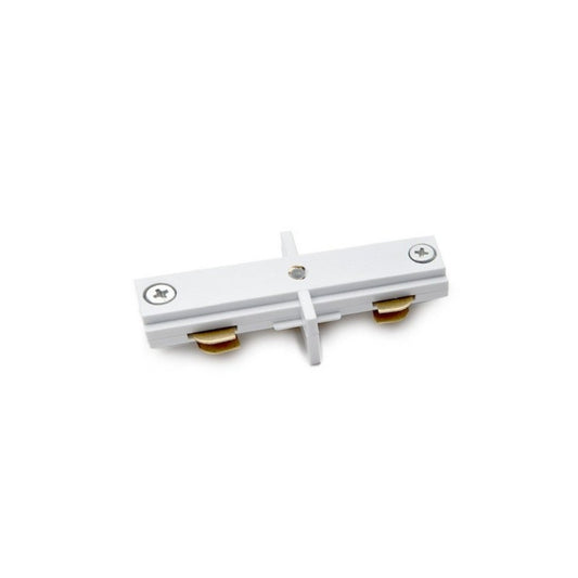 Conector en l para carril monofasico blanco