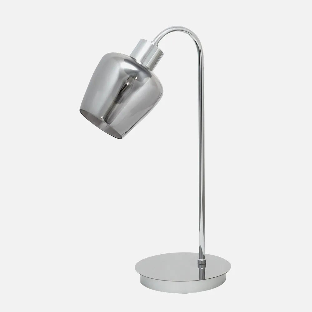 Lámpara de Sobremesa Soline 1xe27 Cromo 48x18x26 Cm