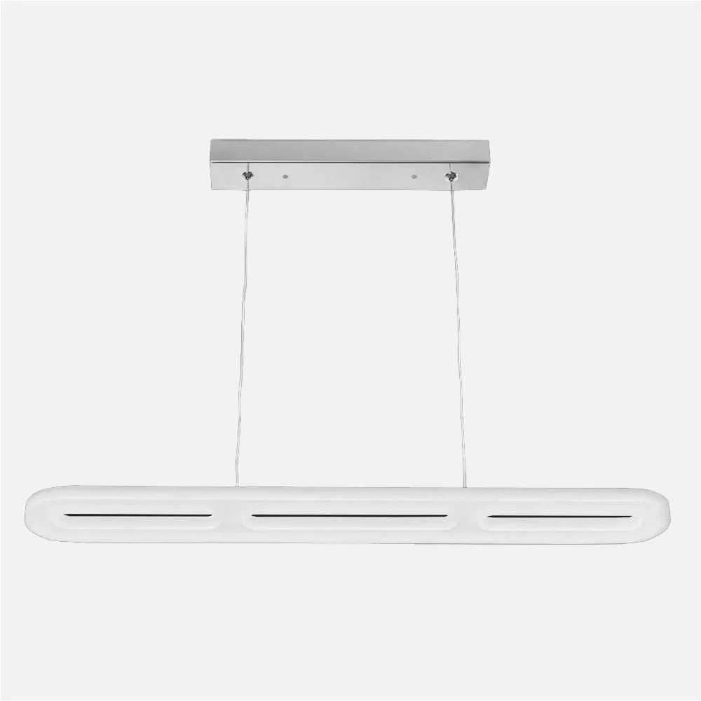 Lámpara Colgante 24w 4000k Coliseo Blanco/cromo 1920lm (regx60)
