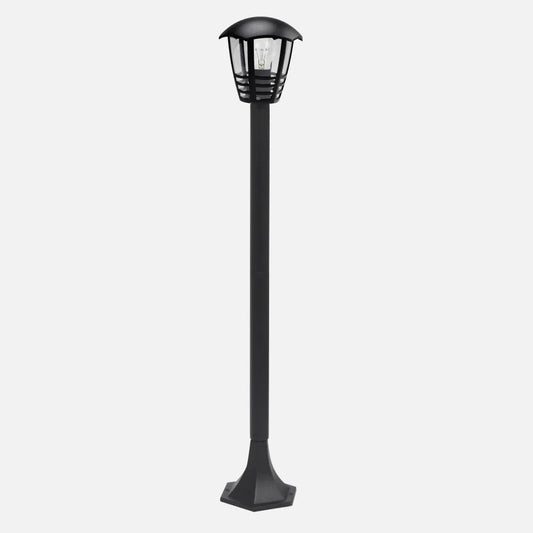 Farola Exterior Aluminio Alnilan 1xe27 Negro Ip44 94x18x18 Cm