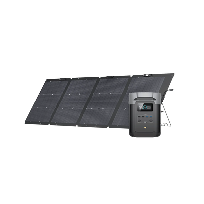 Estación de Energía Portátil EcoFlow DELTA 2 + Panel Solar portátil 220W