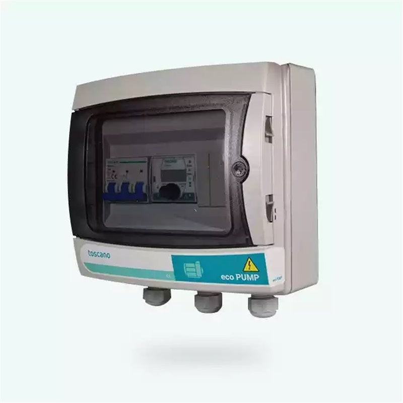 Cuadro modular digital eco-pump-400 proteccion y control 1 bomba sumergible / superficie 0-16a trifásico