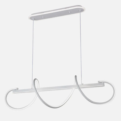 Lámpara Colgante Yupi Blanco 149w 3000-4000-6000k 13572lm C/luz Ambiente Remoto Y Regulación de intensidad Regx97x25cm