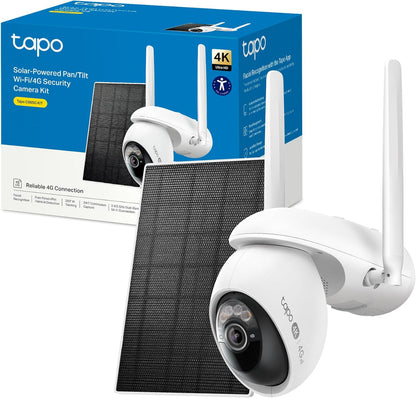 4K 8MP 360° Cámara Solar con Tarjeta SIM | Tapo C665G KIT