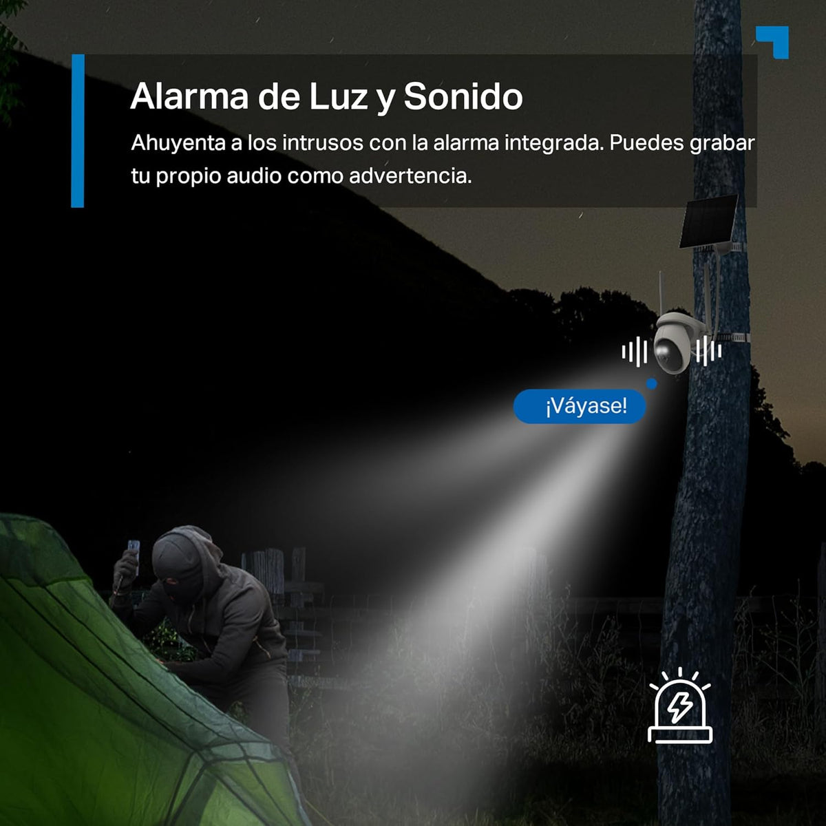 4K 8MP 360° Cámara Solar con Tarjeta SIM | Tapo C665G KIT