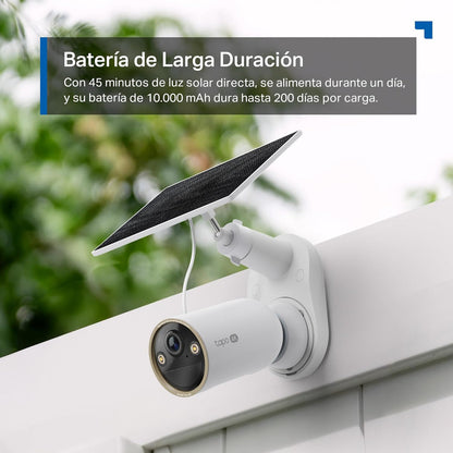 4K 8MP 10000mAh Cámara Solar con Batería | Tapo C460 KIT