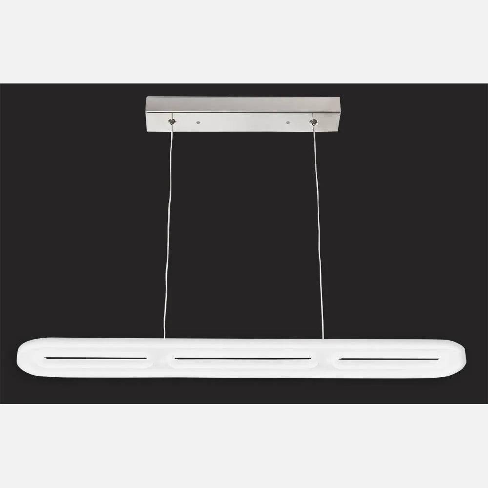Lámpara Colgante 24w 4000k Coliseo Blanco/cromo 1920lm (regx60)