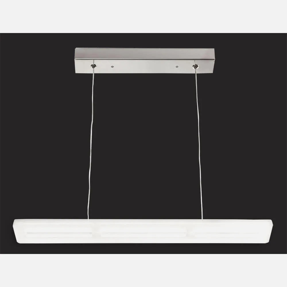 Lámpara Colgante 24w 4000k Acropolis Blanco/cromo 1920lm (regx60)