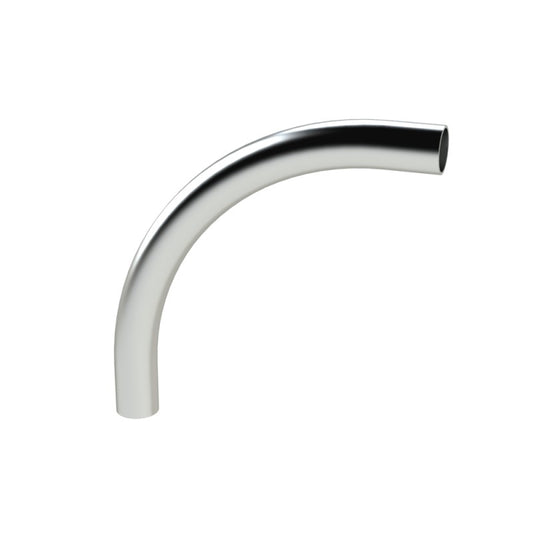 Curva metalica lisa 90º cml 40 ez acero electrozincado (ez)