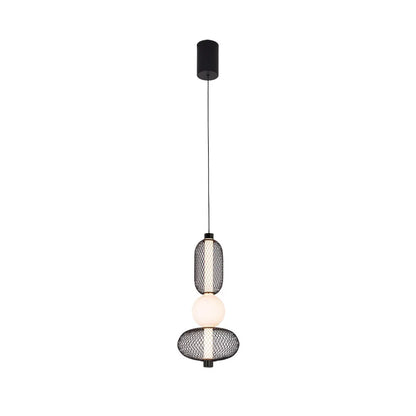 Lámpara Colgante Mimosa Negro 13w 4000k 1430lm Regx22x22cm