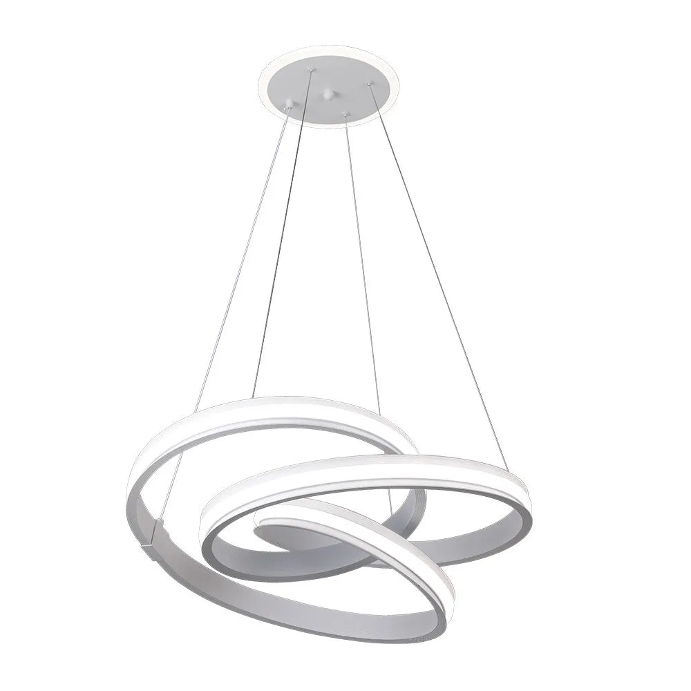 Lámpara Colgante Free Blanco 161w 3000-4000-6000k 13416lm C/luz Ambiente Remoto Y Regulación de intensidad Regx55x55cm