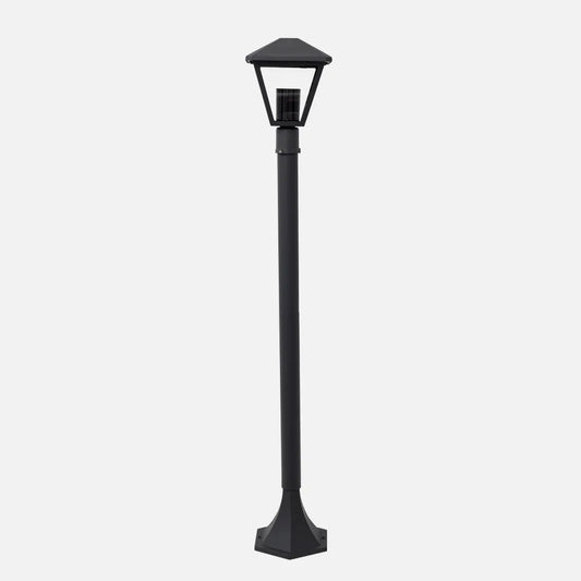 FAROLA PEQ. DORNELA 1XE27 GRIS OSCURO IP44 100 CM