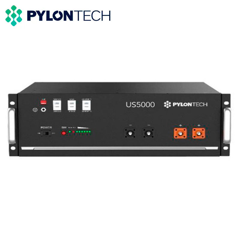 Batería Litio PYLONTECH US5000 | 4.8kWh 48V para Autoconsumo Solar