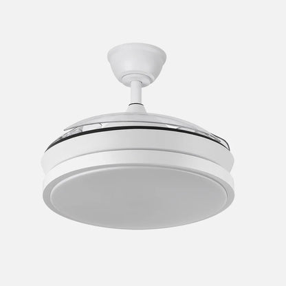Ventilador retráctil DC Escorpion Mini 59w Blanc 3 aspas Regulación de Intensidad 91d 6980lm Remoto+temporizador+memoria 3000-4000-6000k