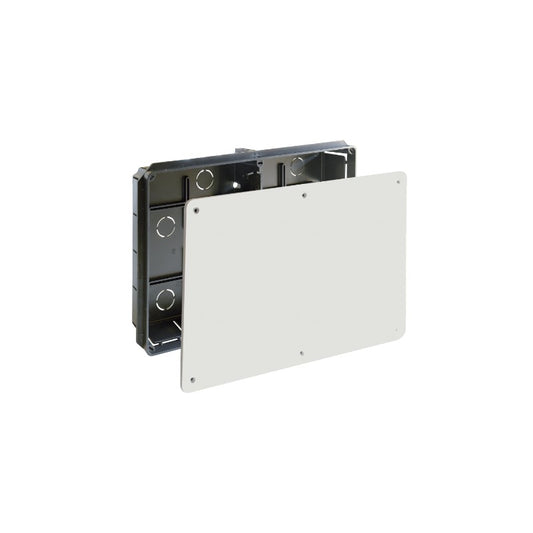 CAJA CONEXION EMPOTRAR 300X200MM TAPA C/TORNILLOS.PROFUNDIDAD 60MM 20 ENTRADAS P/TUBO Ø 40MM UN TABI