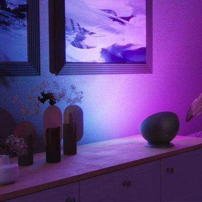 Lámpara de Mesa LED WiFi Iluminación RGB+CCT Regulable Compatible con Google Home + Alexa y Siri